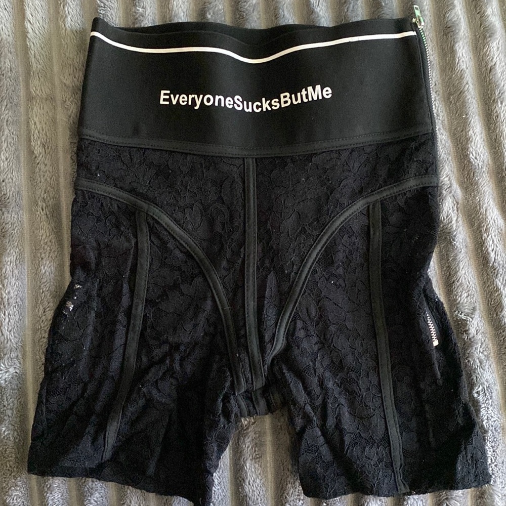 Everyone sucks but me shorts